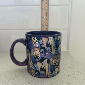MALEFICENT Villains Dark Large 20oz Coffee Mug Cruella Wicked Ursula Disney